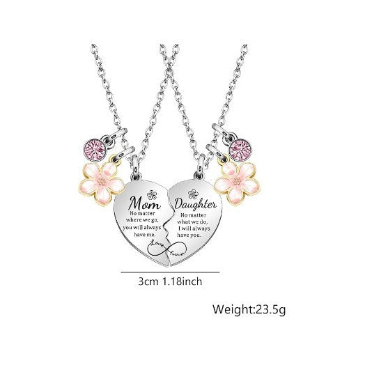 Heart-shaped necklace