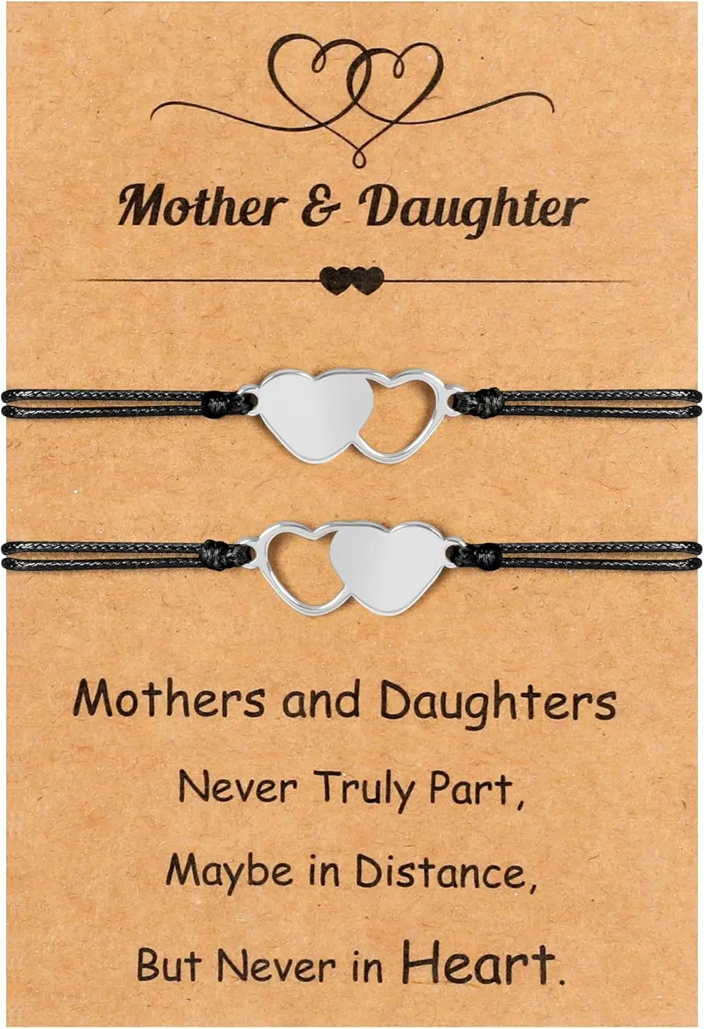 Heart Charm Bracelet Set for Her, A Meaningful Gift